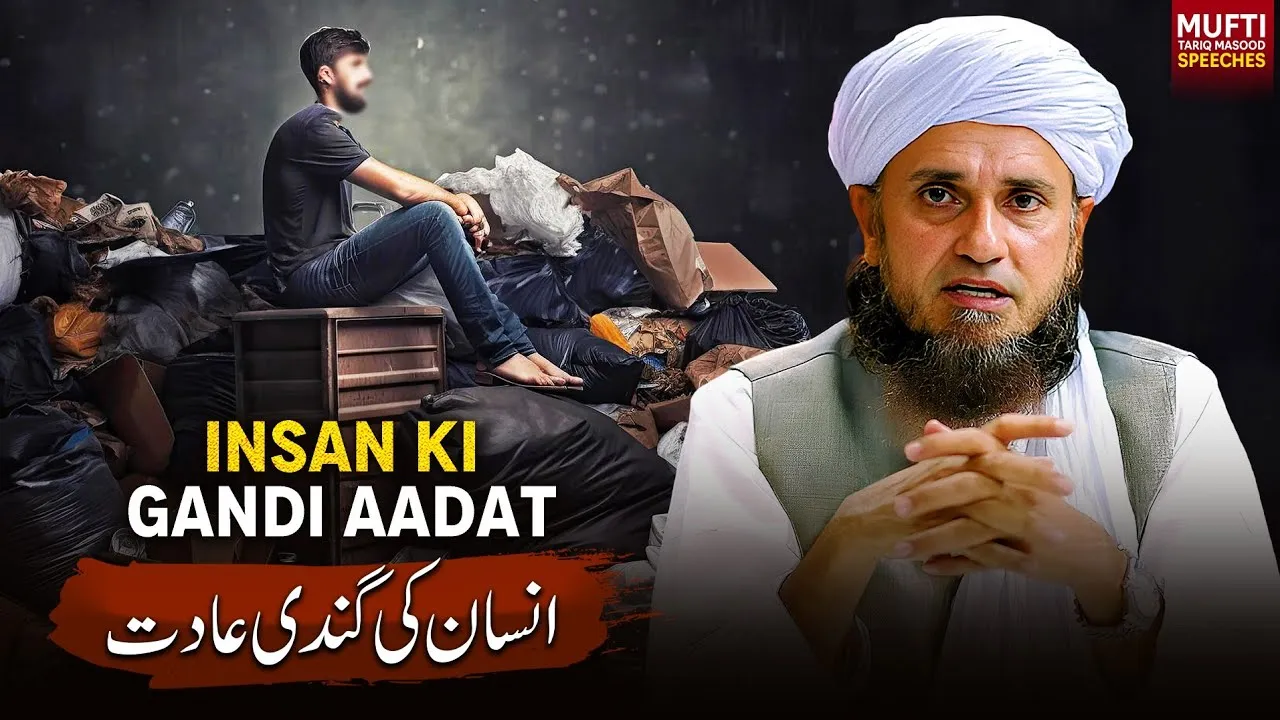Insan Ki Gandi Adat | Mufti Tariq Masood Speeches